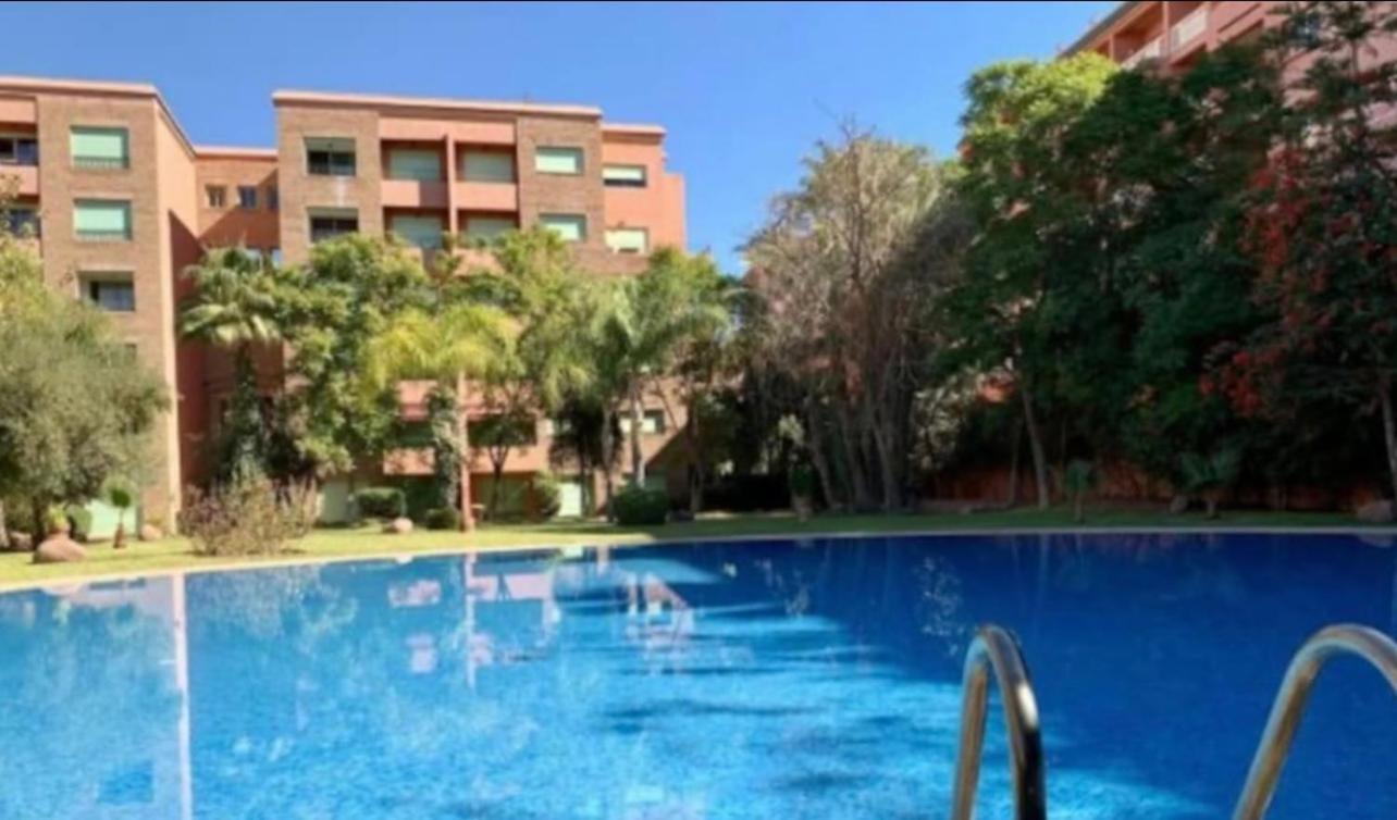 Logement De Luxe Avec Piscine, Hivernage Marraquexe Exterior foto